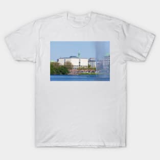 Art Gallery; Inner Alster; Hamburg T-Shirt